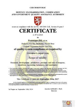 Certificate AQAP 2110 till 2027-09-30 -ENG